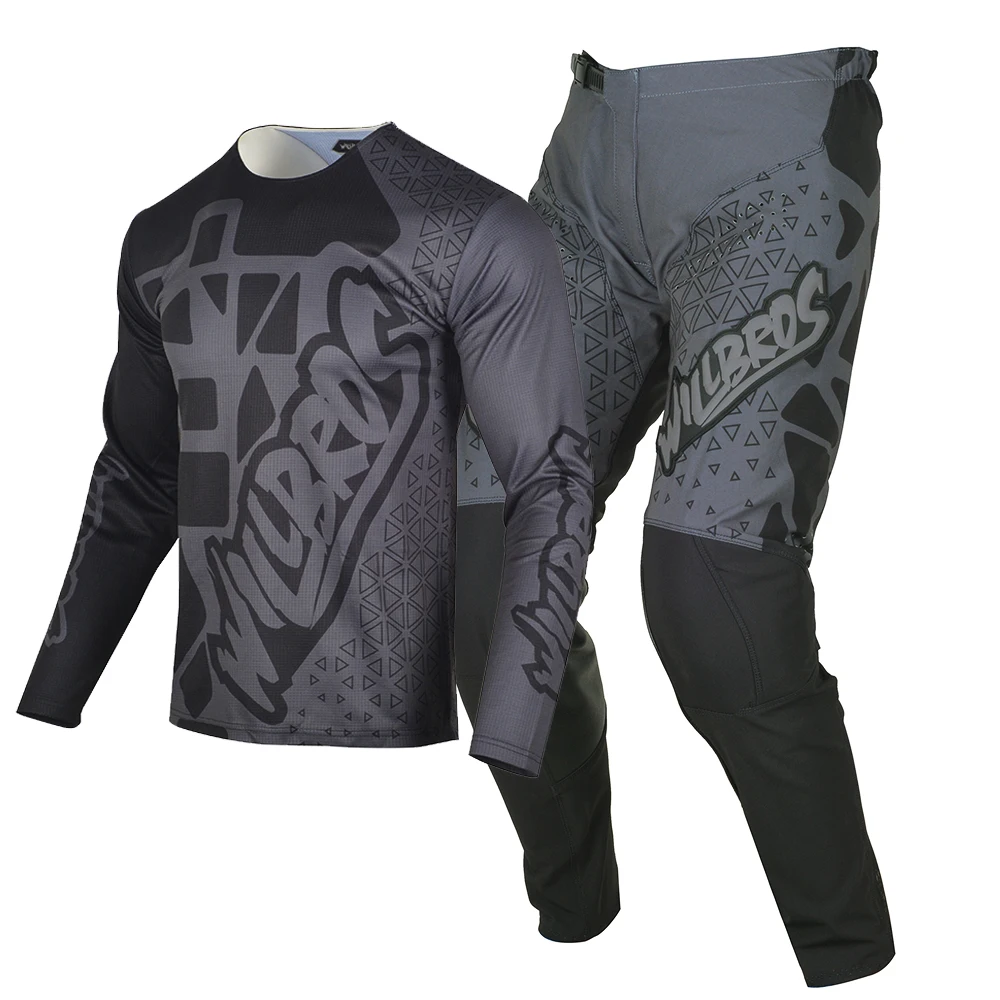 

Willbros Flexair Mach Motocross MX Offroad Jersey Pants Set Dirt Bike Riding Racewear Enduro MTB Mountain Downhill Gear Combo