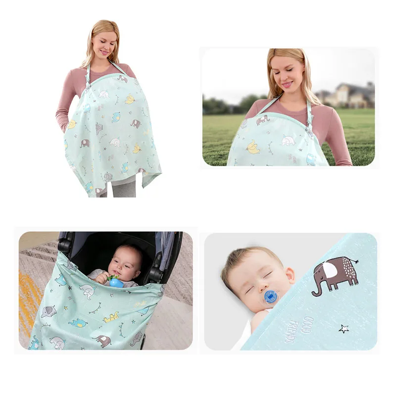 Cape en coton pour maman, couverture, tablier d'allaitement