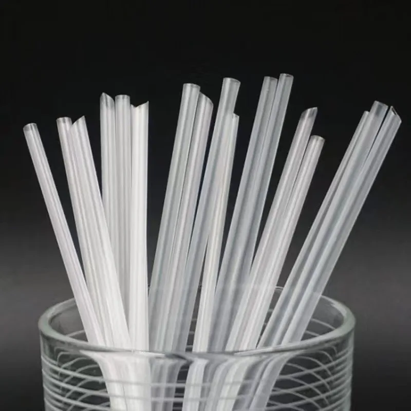 500Pcs Plastic Straw Disposable 15CM Short Transparent Pointed Hard Bulk Thin  Straw Commodity Kitchen Accessories Commercial DIY - AliExpress