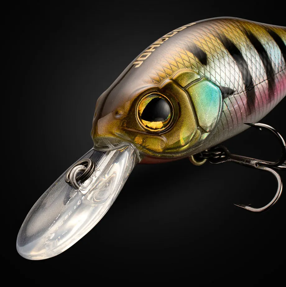 Johncoo Schwimmköder 5,5cm 6,5cm Angelköder Harter Köder Jerkbait Wobbler Crank Angelköder Tiefe 2-4m – Detail 7