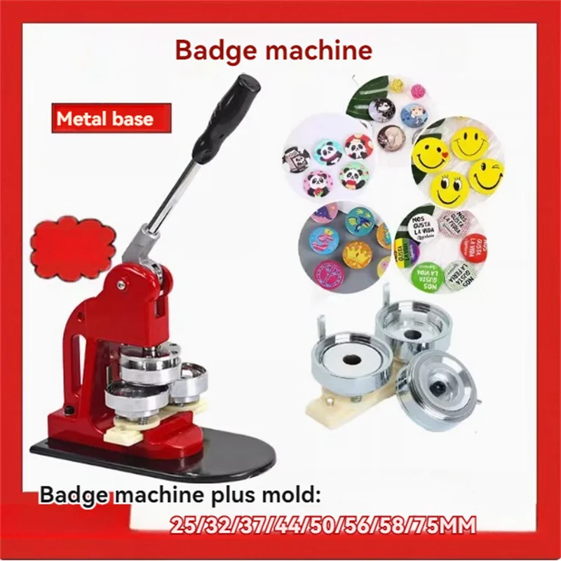 Badge Homemade Machine DIY Bar Making Machine Set With Multiple Sizes and Interchangeable Molds