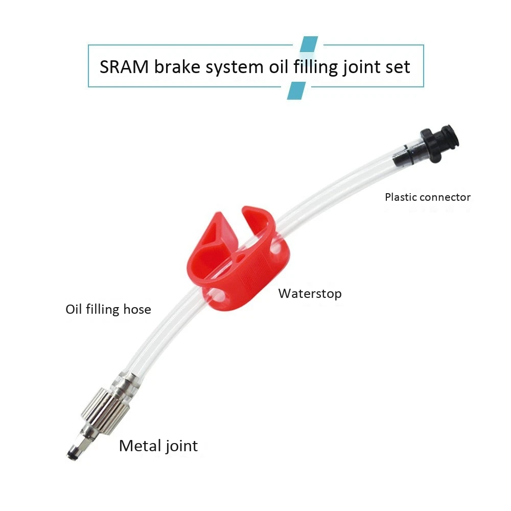 New Oil Disc Brake Bleed Kit Tool Oil Filling Joint for SRAM S4 EDGE Sram Brake Bleed Kit