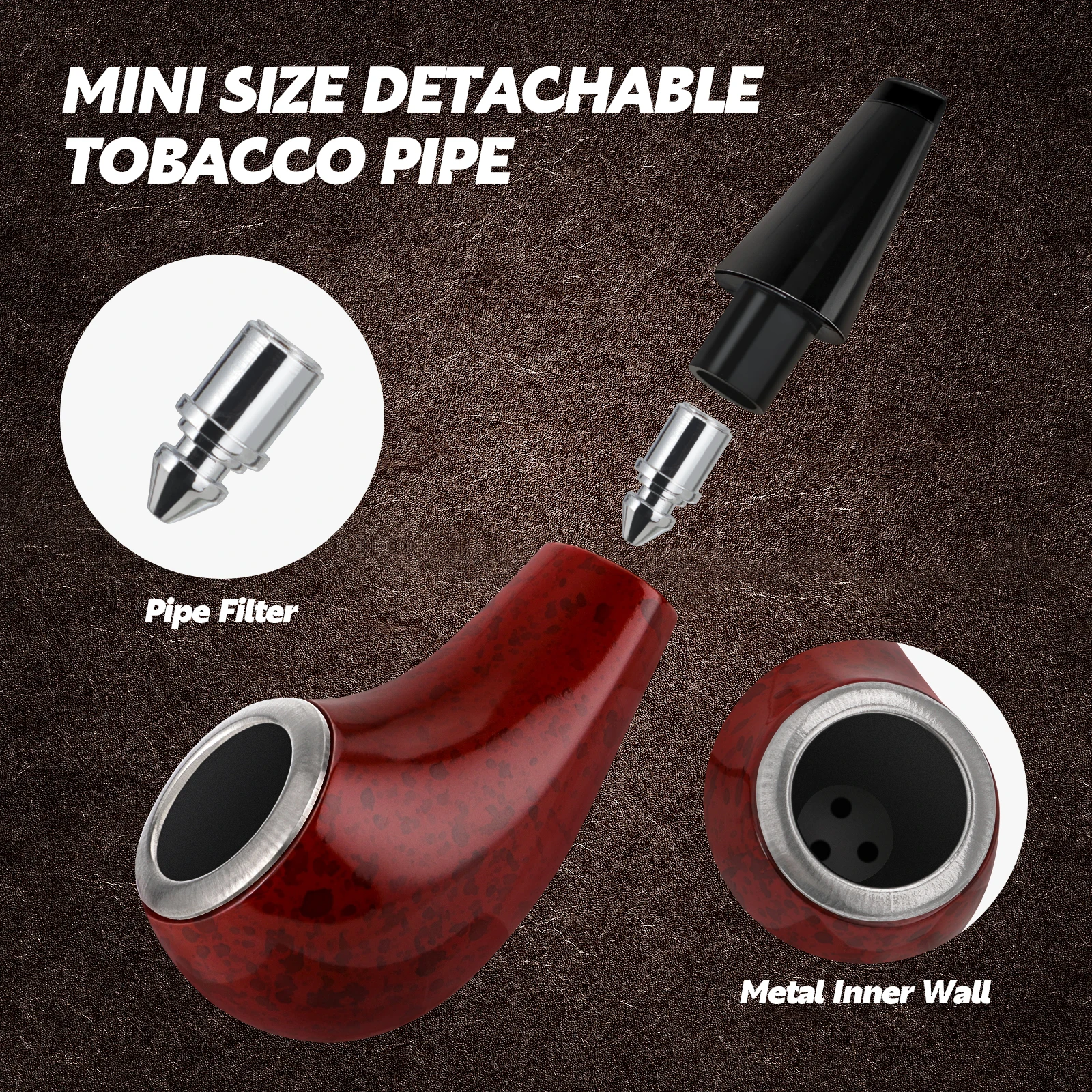 Vintage Tobacco Pipe Pouch Accessories tobacco pipe smoking pipe tobacco smoking accessories smoking accessories