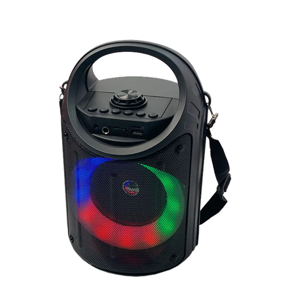 

High Power Portable Bluetooth Speaker With Wireless Column Subwoofer - Outdoor Parties Simple