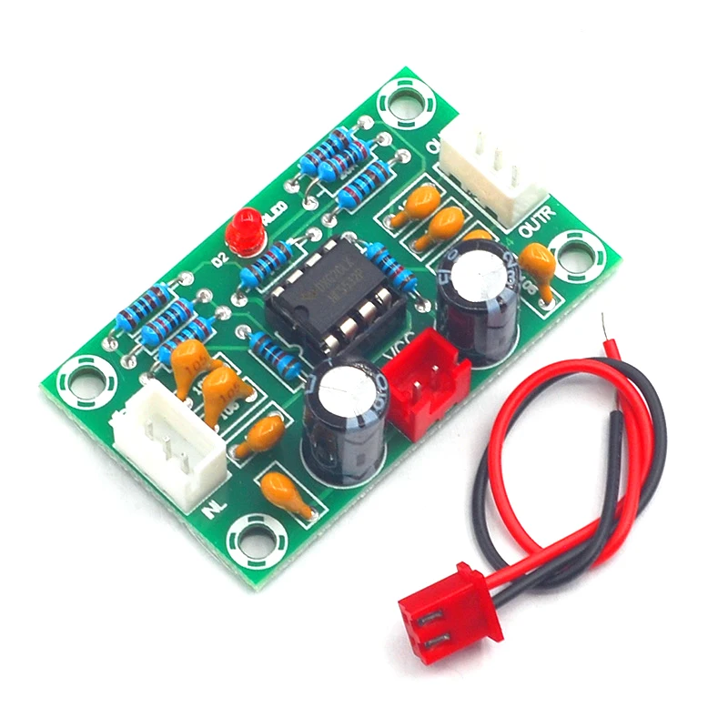 XH-A902 Audio Operational Preamplifier Board Module NE5532 Amplifier Front Panel Digital Tone Board Wide Voltage