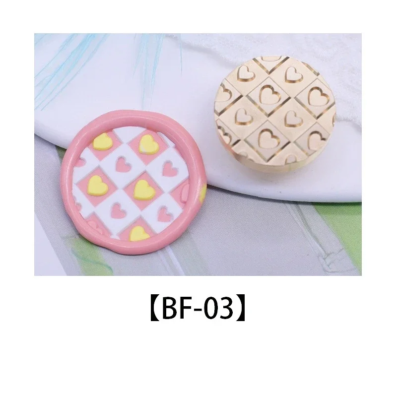 Colorful Copper Wax Seal Stamps for DIY Crafts and Envelope Decorating