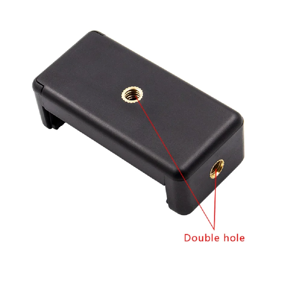 Universal Phone Clip Bracket Selfie Holder Phone Clip Selfie Stick Camera Desktop Tripod Fixing Clip Adapter Accessories