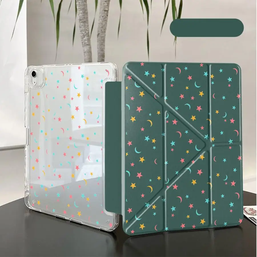 Pastel Y-Fold Tablet Case with Holder and Cover