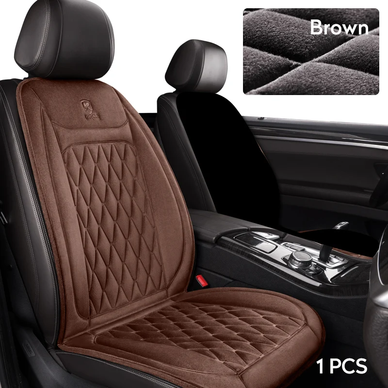 Heated Car Seat Cushion Covers - Fast Heating Universal Seat Cover Heater (Set of 2)