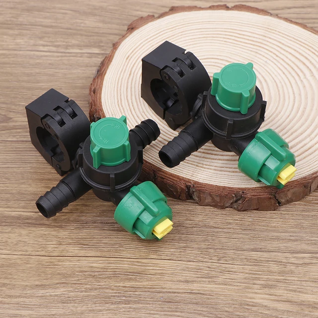 1Pc External Thread Agricultural Sprayer Fan Shaped Spraying Adjustable Nozzle For Agriculture Tubing Garden Irrigation