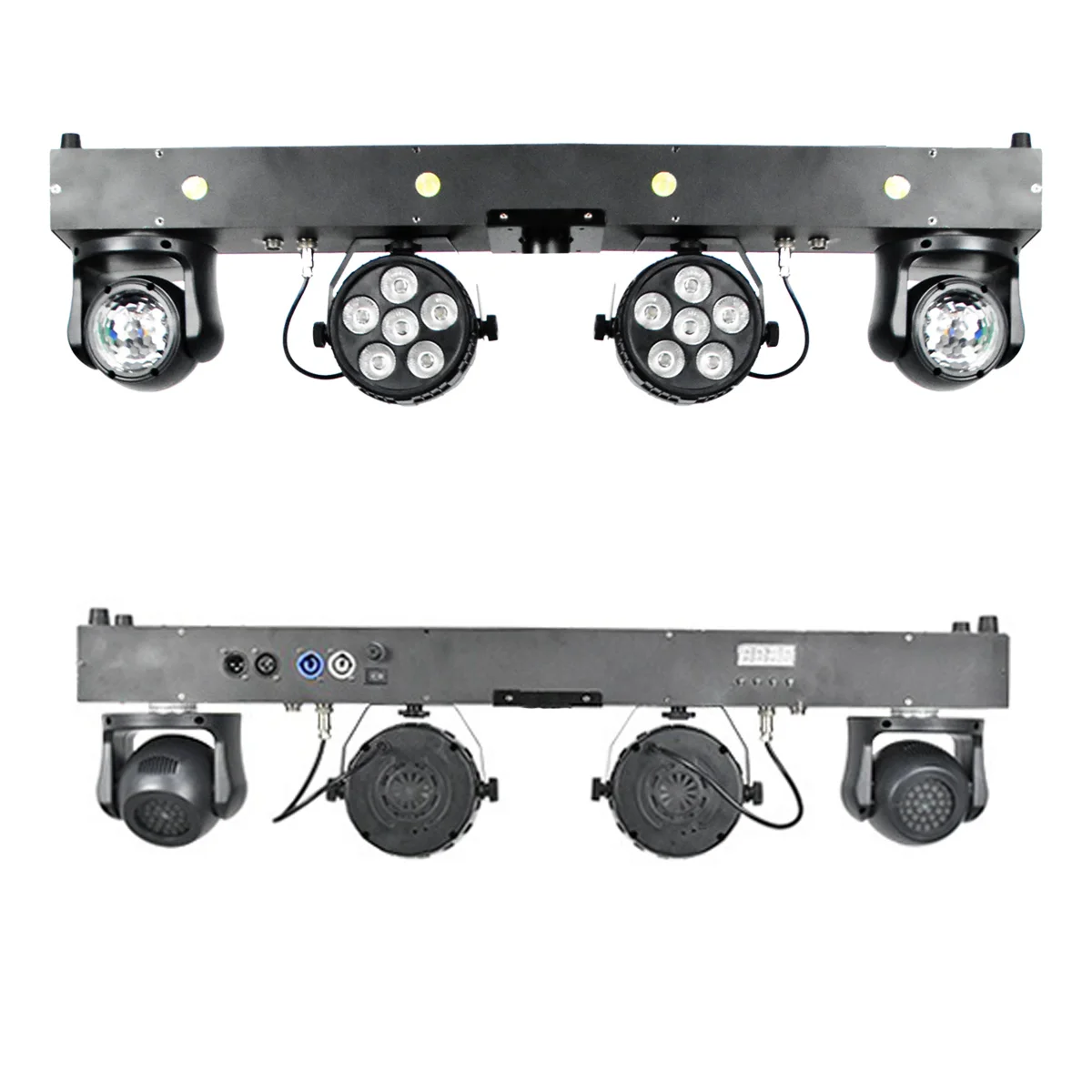 DJ light bar with stand 15w RGBW 4 in 1 kaleidoscope lens effect moving head lig