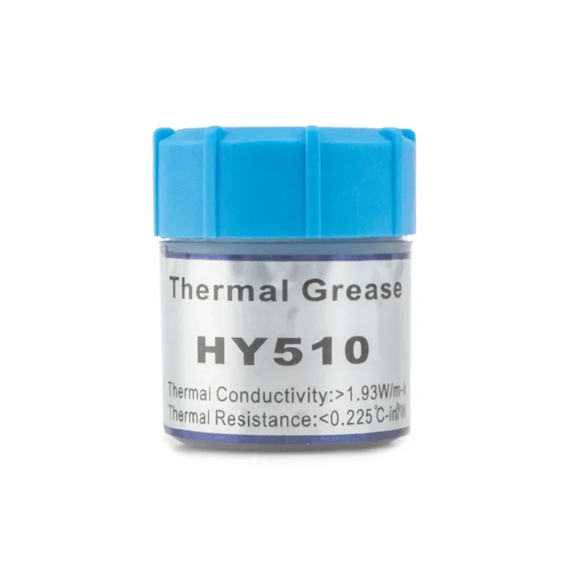 10g HY510 CPU Cooling Thermal Grease Compound Paste Heatsink Fan GPU LED Components Silver Silicone Grease Repair Tool