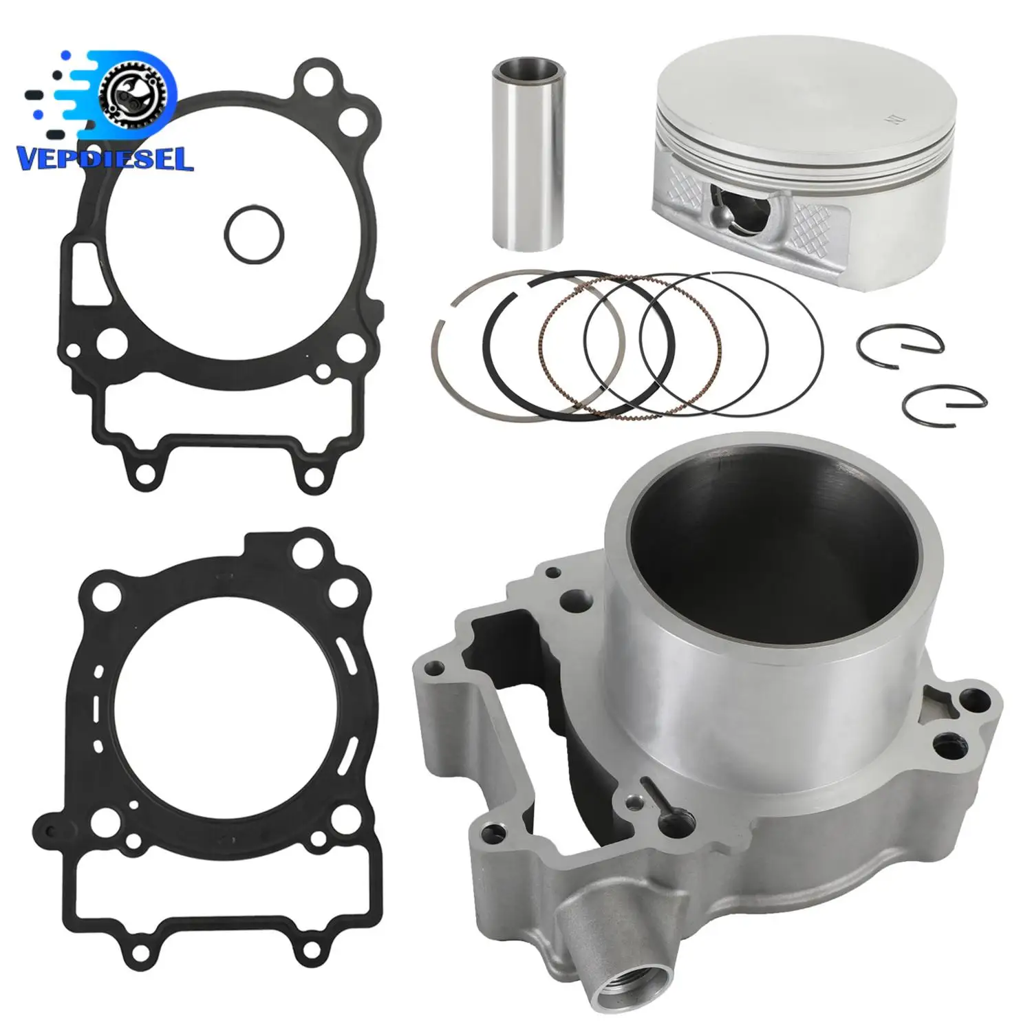 

3022701 93mm Cylinder Piston Kit for Polaris Sportsman 450 Ranger 500 2017-2020 Motorcycle Top End Rebuild Accessories Parts