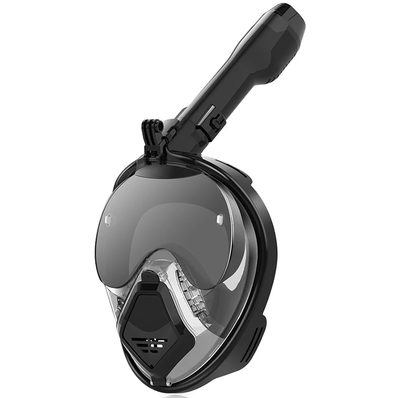 Masque De Plongée Intégral Pour Adulte – Snorkeling – Noir