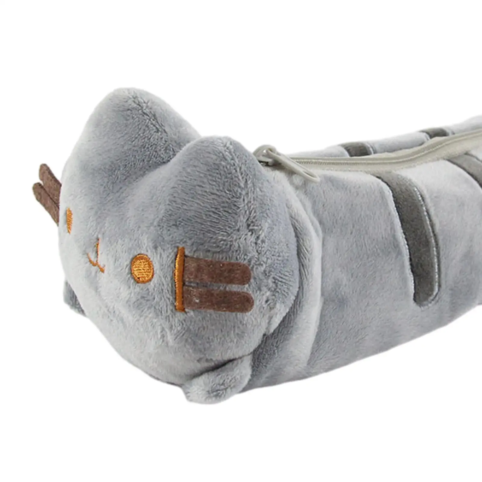 Pencil Cases Stationery Box Pen Storage Bag Plush Adorable Cat Storage Pouch for Kids School Office Supplies