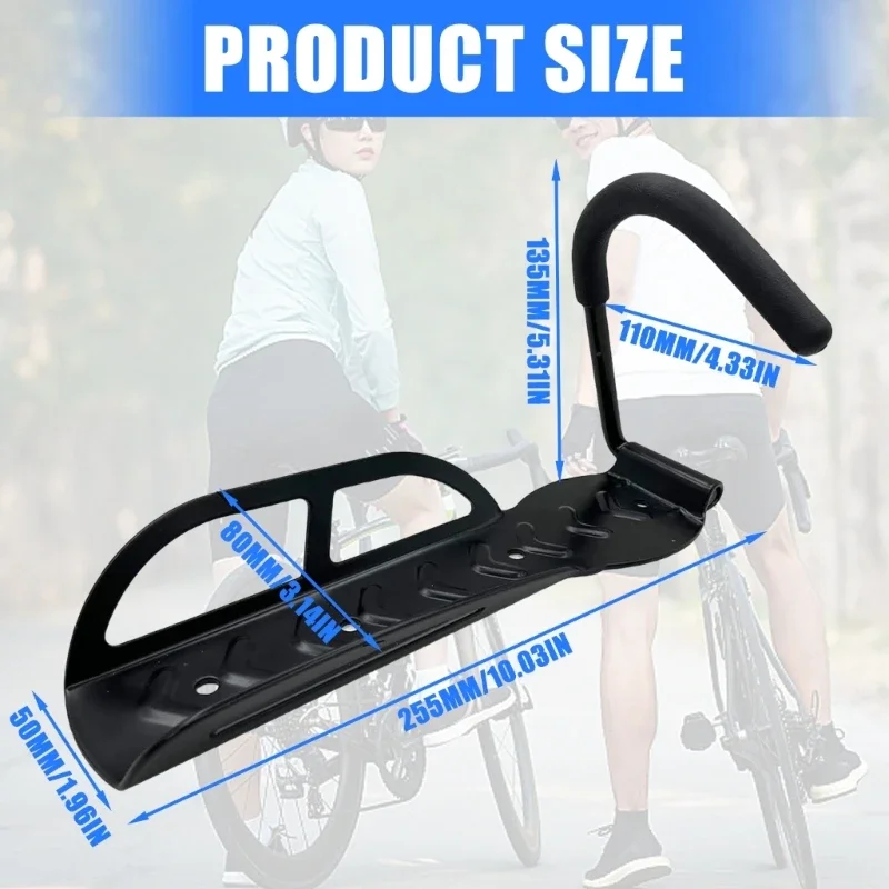 1PC Bicycle Rack Hook Storage Wall Mounted Hanger Suspension Bracket Bicycle Rack Storage