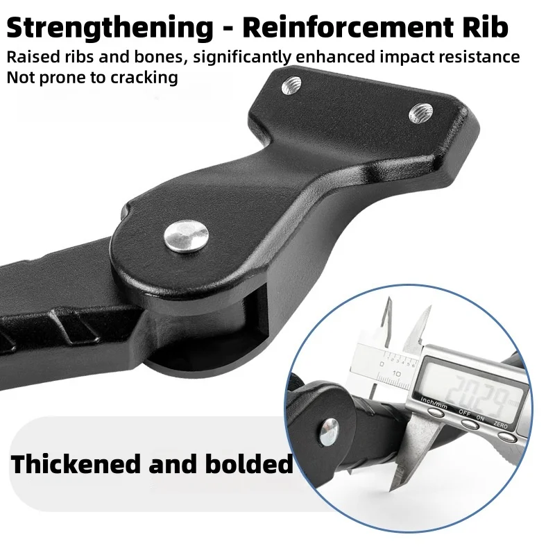 Adjustable Bike Kickstand 24–29 Inch Aluminium Alloy Side Stand