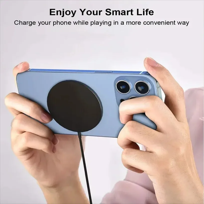 100W Magnetic Wireless Charger Dock for Magsafe iPhone 16-12 Samsung Xiaomi Mini USB A PD Fast Charging Pad Stand Mag Chargers