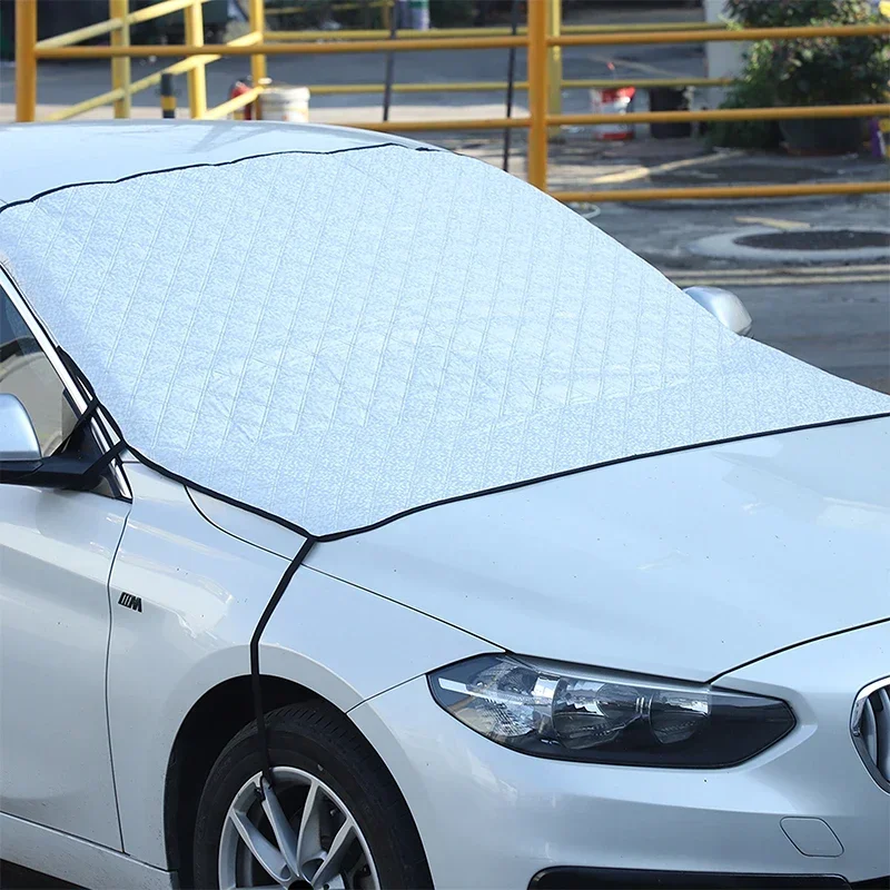 

Защита от снега и мороза для лобового стекла автомобиля BMW 1 серии 2017, ветрозащитная зимняя защита от льда и снега, отделка, автомобильные аксессуары