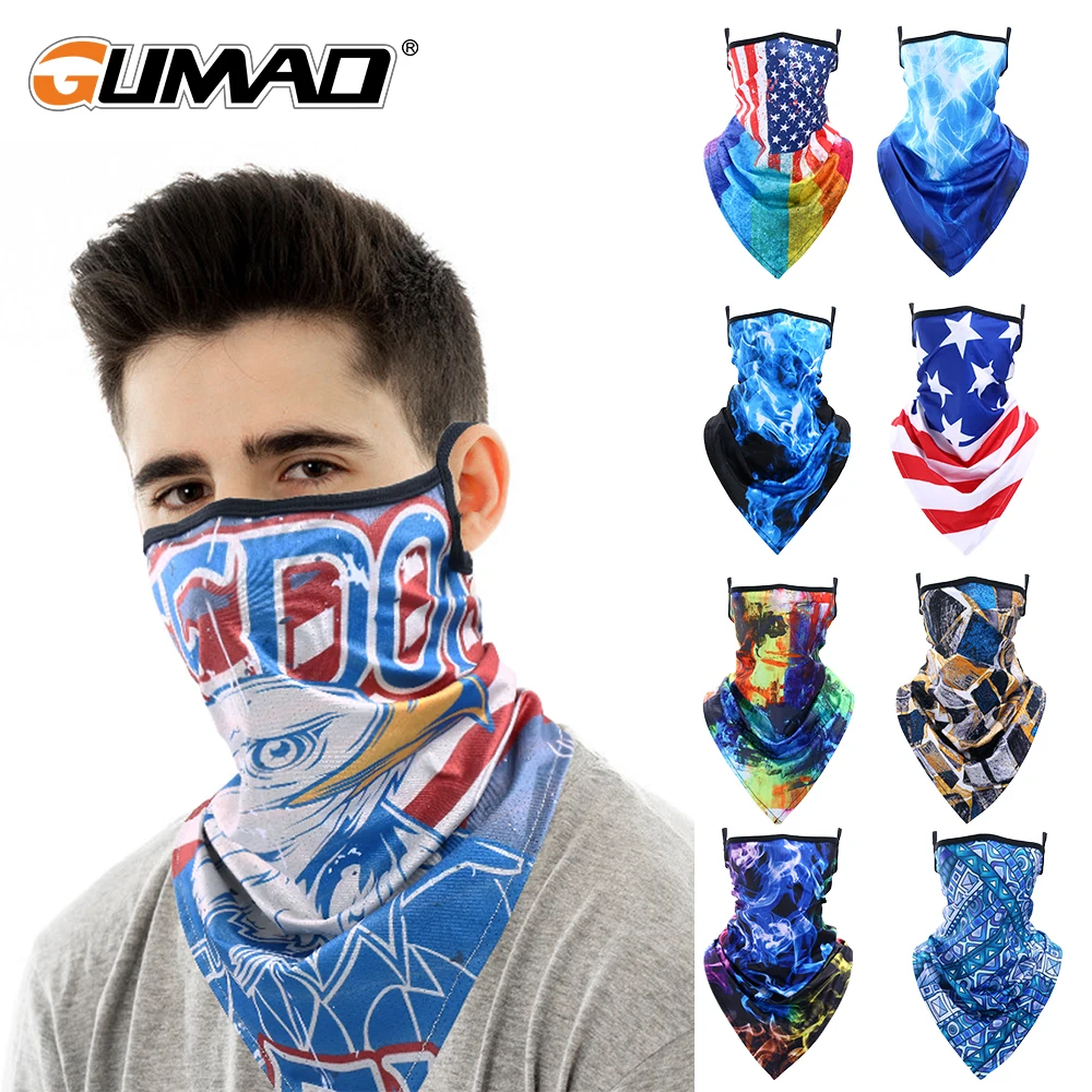 Shield Mask Bandana Neck Scarf Outdoor Cycling Face Scarf Ski Mask