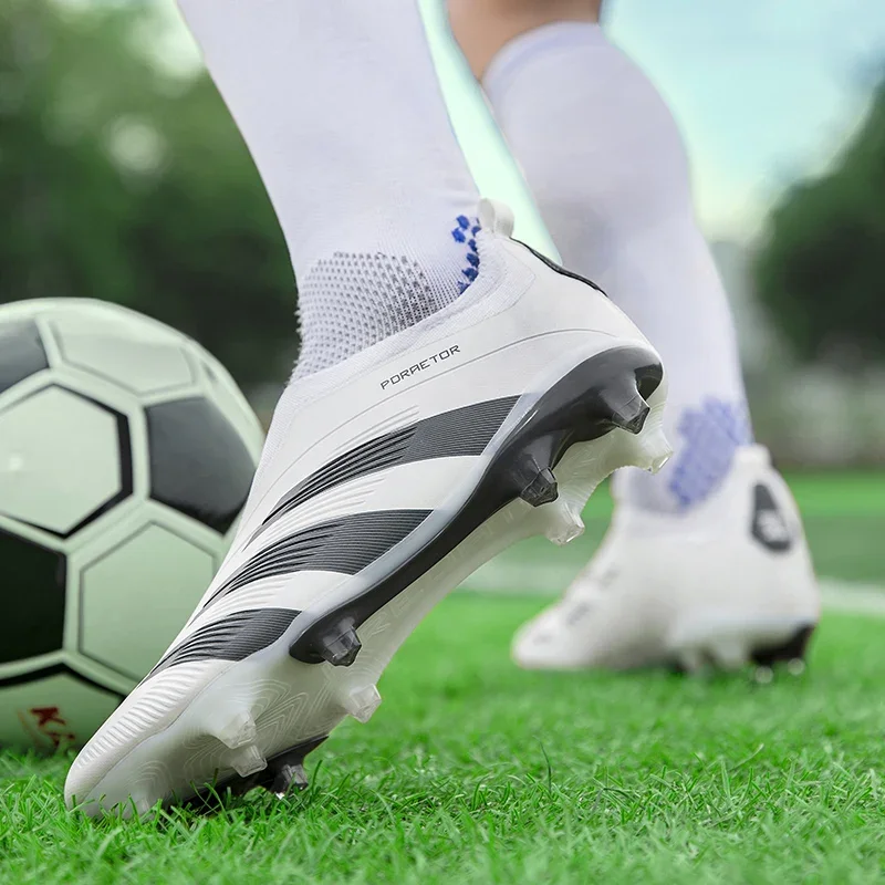 Men Football Shoes Cleats Non Slip Society Fast Soccer Shoes Indoor Professional Kids Original Professional Football Field Boots