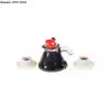 3Pcs 1:12 Miniature Coffee Pot & Cup Saucer Simulation Dollhouse Mini Furniture Toy Food Kitchen Food Play Doll House Accessory 3
