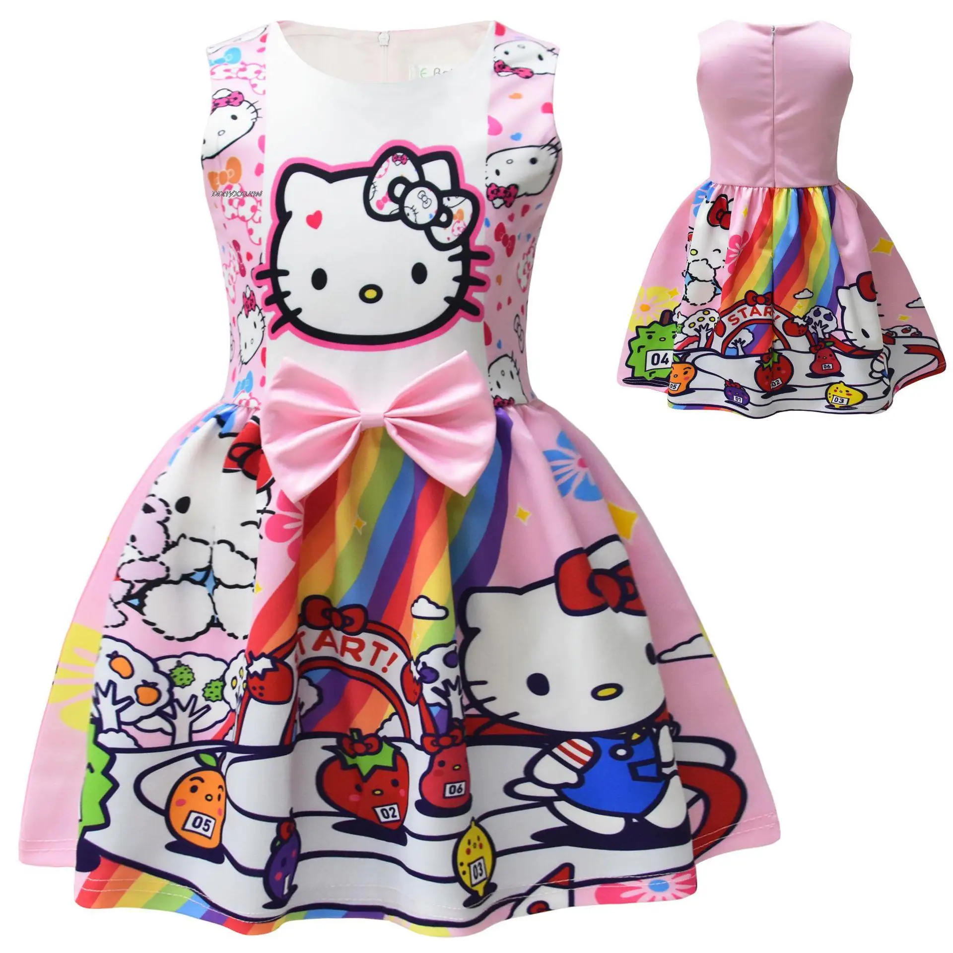 Hello Kitty Pink Dress for Soft Toys  BuildABear