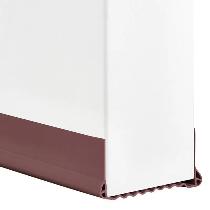 

Door Bottom Seal Strip Door Sweeps Door Bottom Noise Blocker Cuttable Noise Reducing Draft Door Bottom Seal Dustproof For Wind