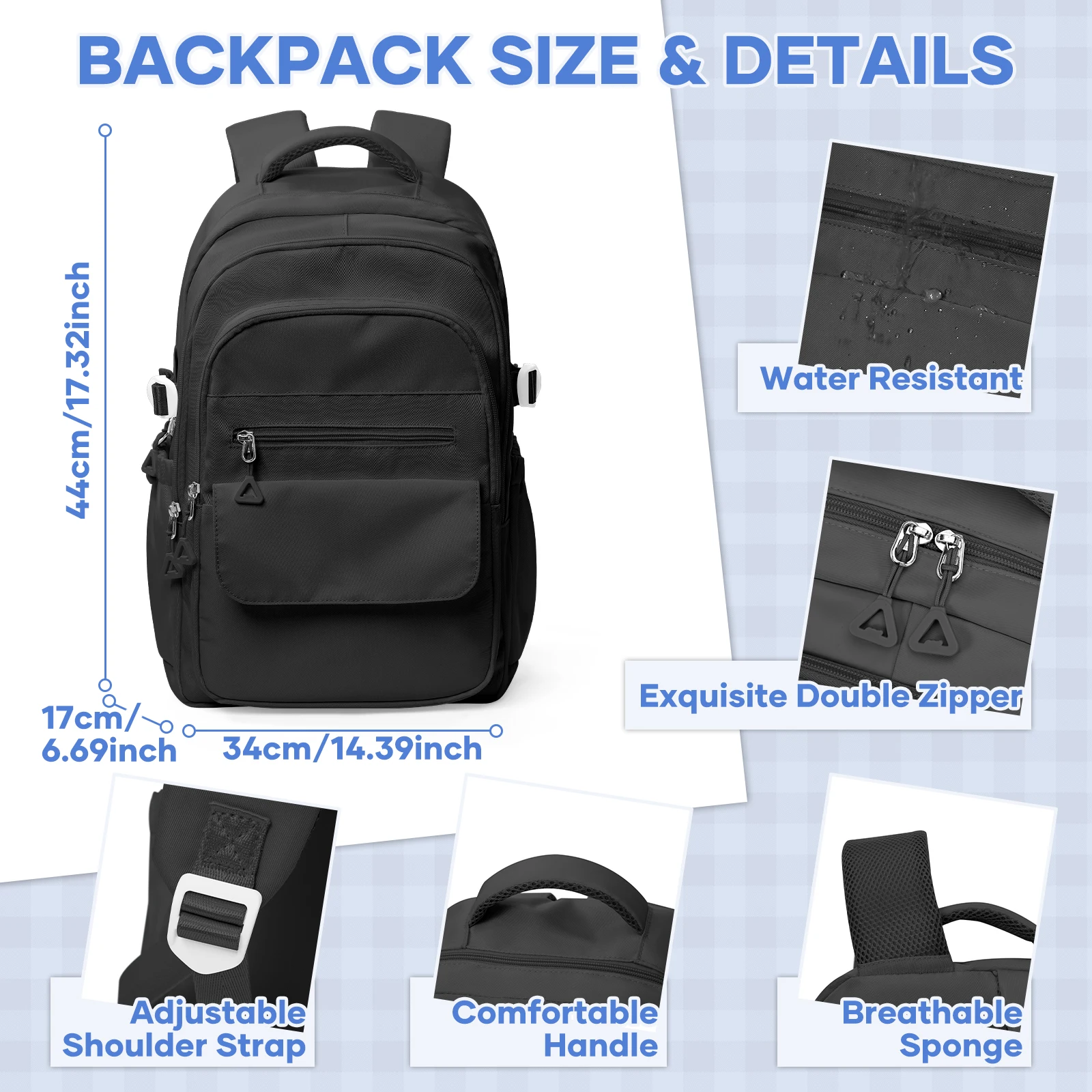 Backpack for Teens Girls Boys Middle School Students Travel Backpack High Girls' Backpack Casual Daypack Backpack For School