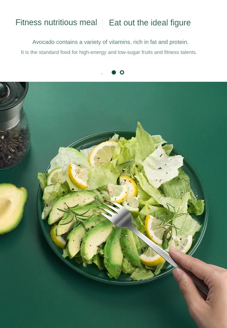 Stainless steel avocado slicer tool for clean and quick slicing