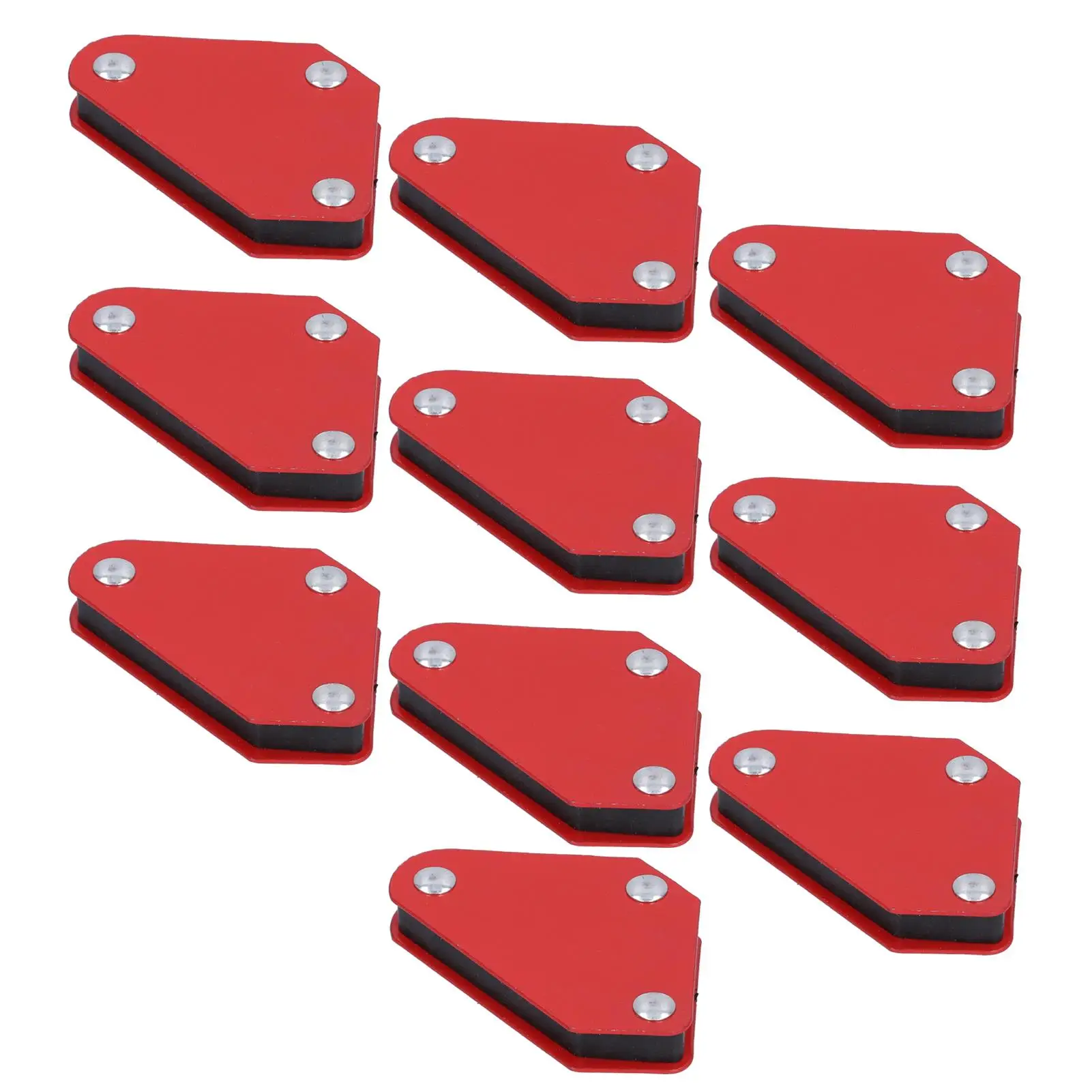 10Pcs Multi-Angle Welding Magnet Set-45&deg;, 90&deg;, 135&deg; Magnetic Holders for Soldering & Workshop Tools