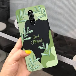 Cute Cartoon Candy Color Silicone Phone Case for Nova 2i (Pink Green)