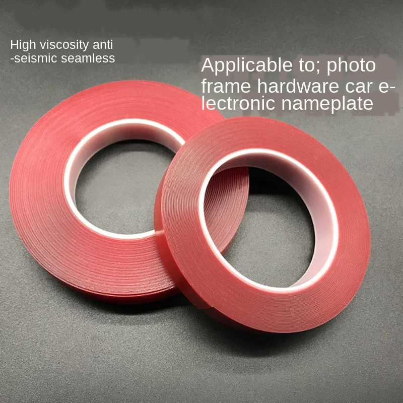 3Meter 5mm 6mm 8mm 10mm 12mm 15mm Double Sided Adhesive Super Strong Transparent Acrylic Foam Adhesive Tape No Traces Sticker