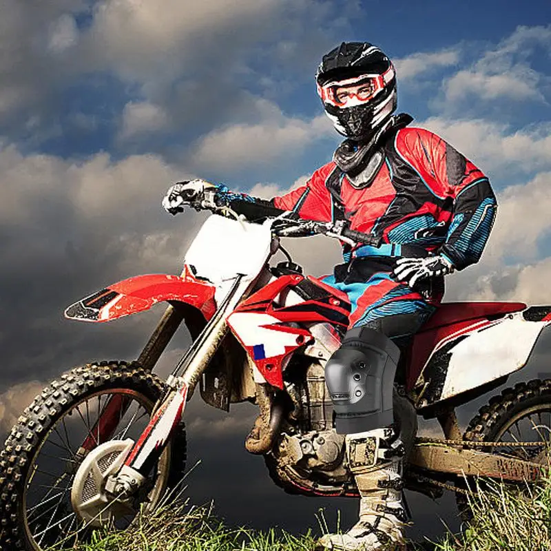 

Knee Guard For Motorcycle Nti-fall Motorcycle Protective Gear For Skating Motocross Bicycle Off-Road Bikes Mountain Bike Skiing