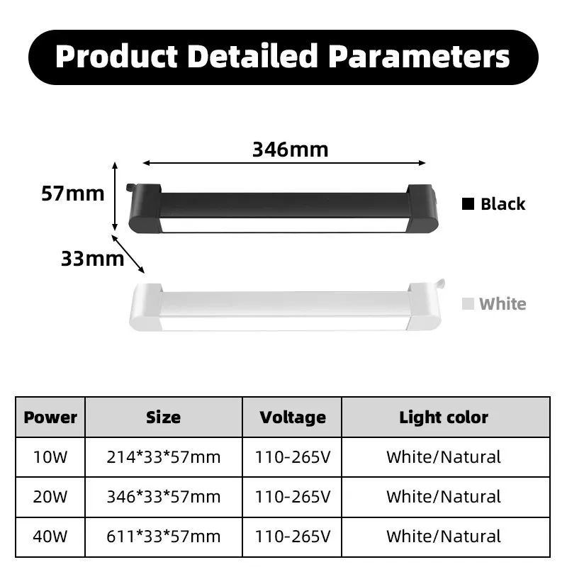 Set Track Light 85-264v Led Magnetic Track Lamp 10W/20W Track Spotlight Lighting Fixture  for Home Decoration Clothing Store 4