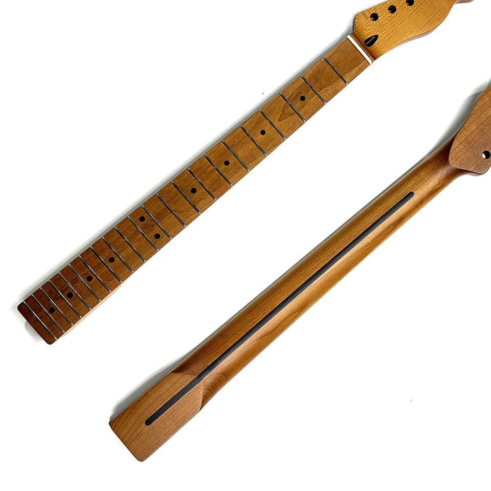 テレキャスターネック　ローステッドメイプル　21フレット　02 テレキャスターネック ローステッドメイプル 21フレット 02 TL