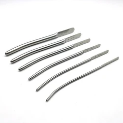 Stainless steel cervical dilator gynecological expansion stick expansion palace strip 3.5-9.5# round head dilator