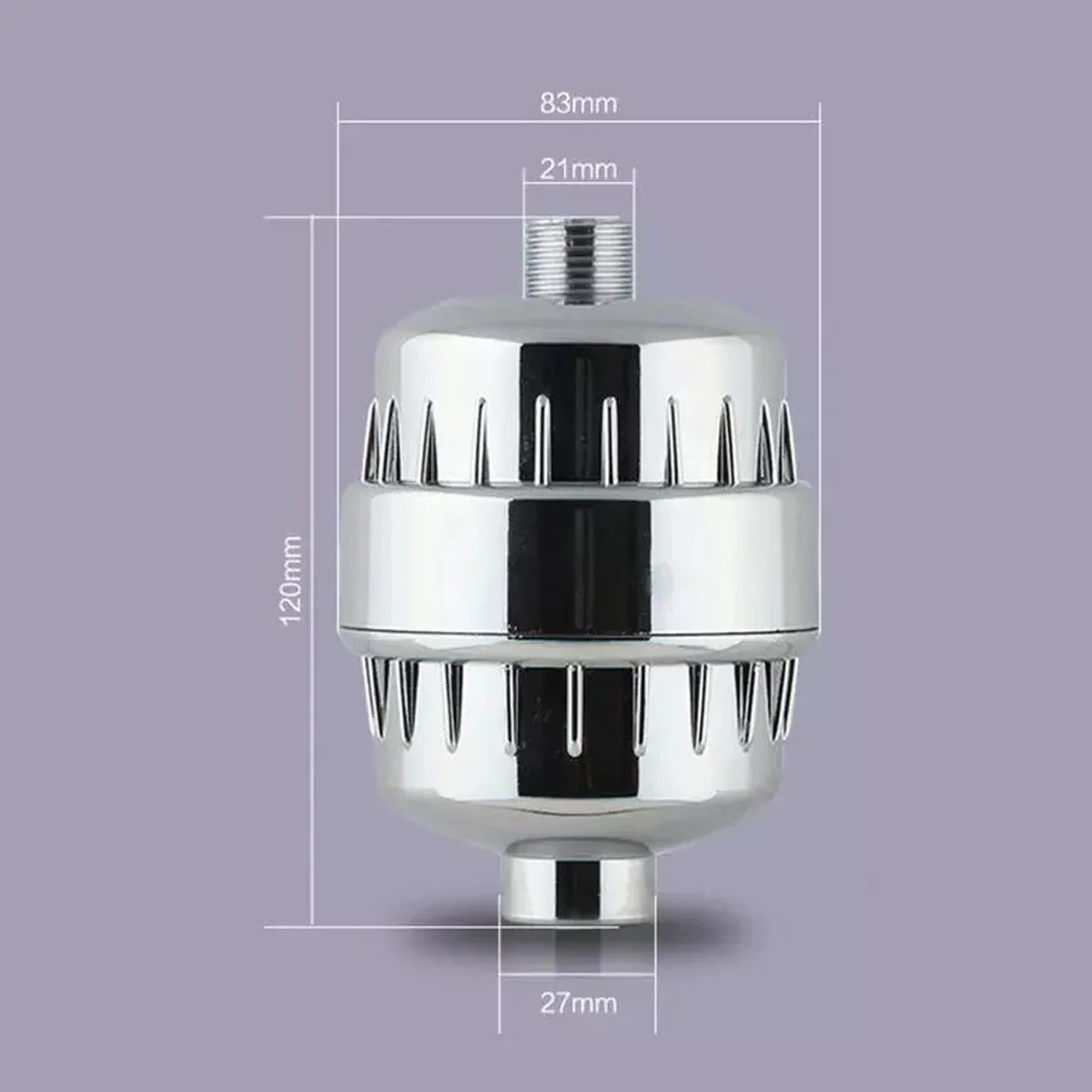 샤워 정수 필터, 염소 불소 제거제, 욕실 수처리 정화 액세서리, 12 단계 여과..