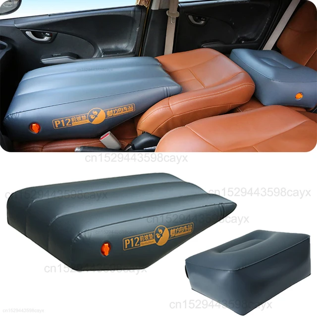 Car Travel Inflatable Mattress Front Slope Pad Inflated Stool Cushions Air Bed Seat Gap Self-driving Supplies Accessories
