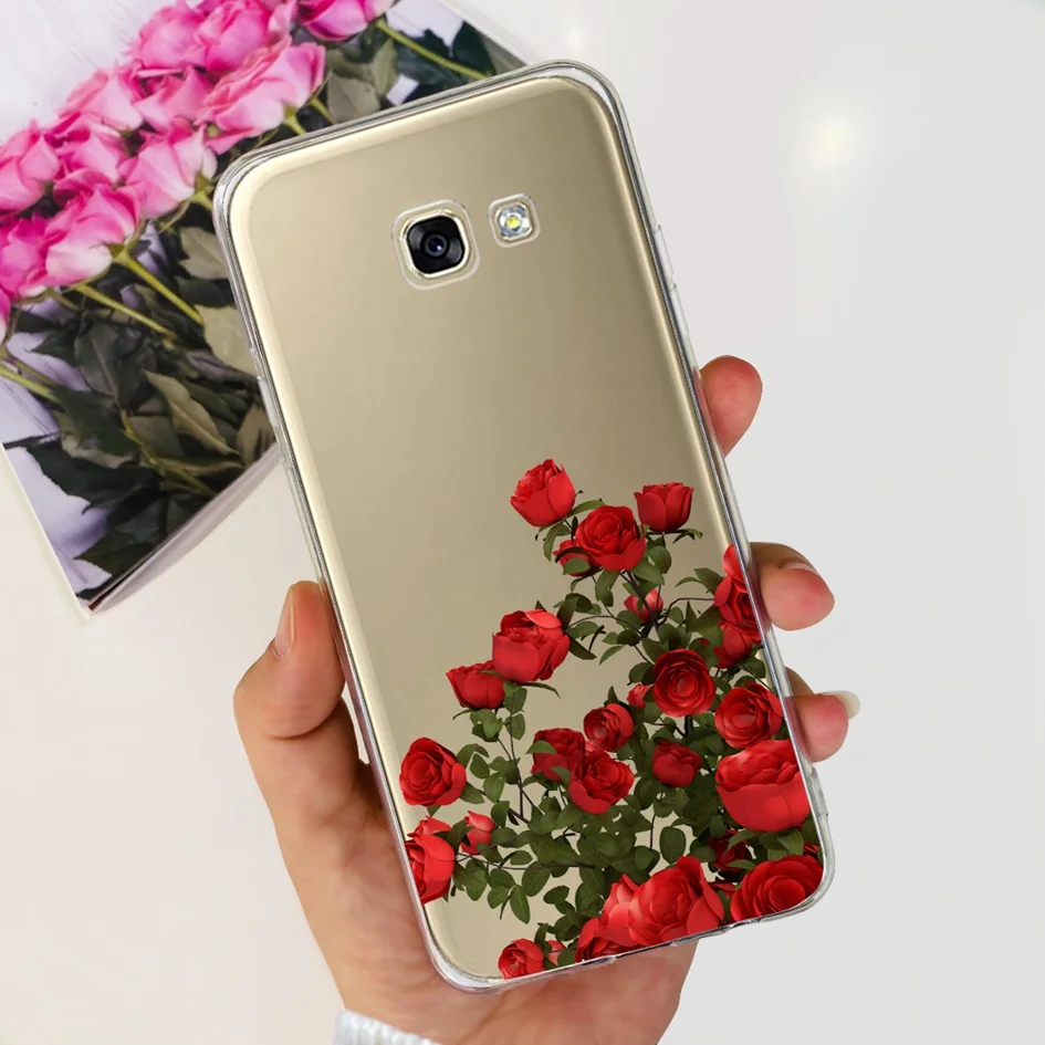 Flower Transparent Silicone Soft Phone Case - Popular Bumper Design