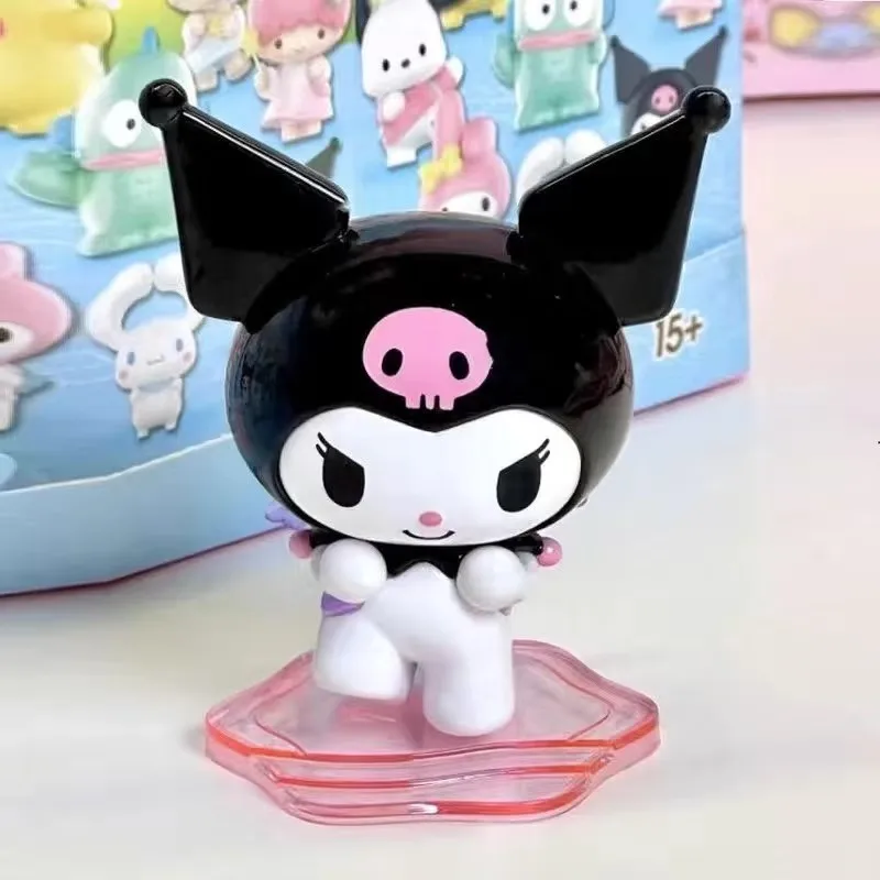 thumbnail image 1 of Muñeca periférica de dibujos animados de Sanrio, modelo Cinnamoroll, Kuromi, Melody, Pompompurin, Pochacco, modelo de juguete, regalos de cumpleaños para niños, 1 of 5