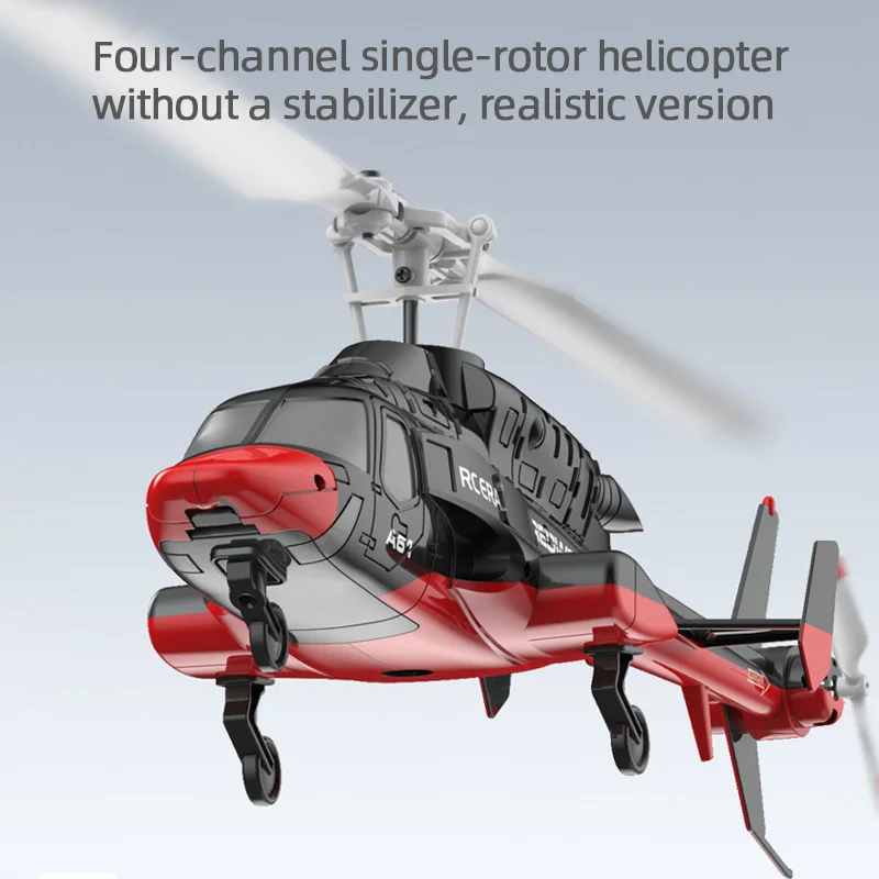 A61 RC Helicopter 2.4G 6-Axis Gyroscope 4CH Altitude Hold Optical Flow Brushless Remote Control Toys for Kid Adult