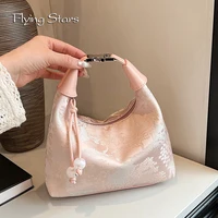 Fashionable Chinese Embroidery Handbag Brand Versatile Shoulder Bag 2026 New Chinese Style Tote Bag Trend Designer Travel Wallet
