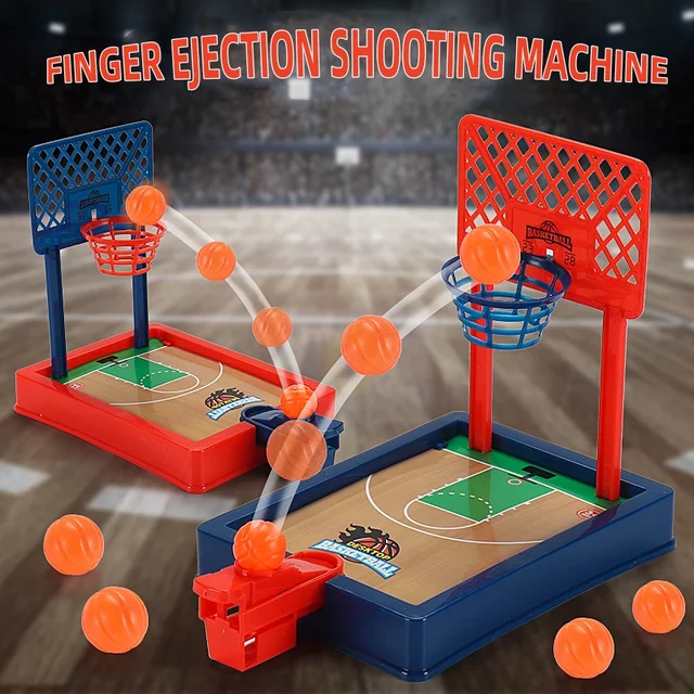 Basketball Game Toys Mini Desktop Board Game Indoor Outdoor Basketball Finger Shooting Machine Party Table Interactive Game Gift 1