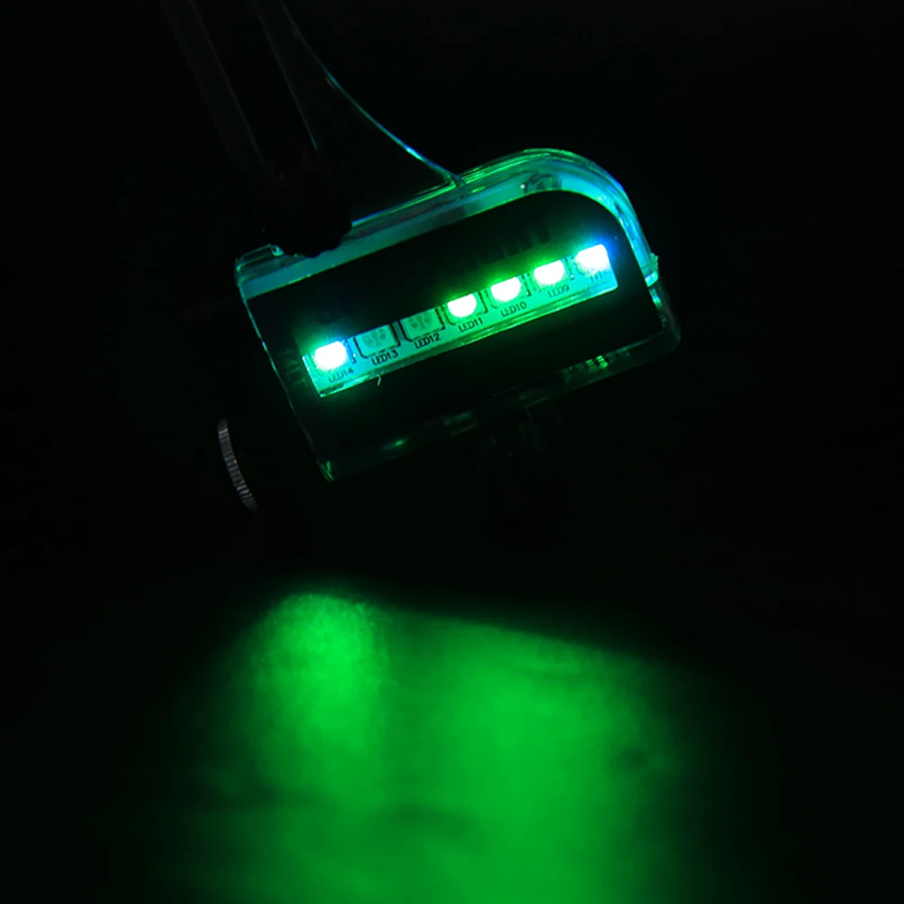 Spoke Light Mountain Spoke Light Bike Dual Side 14LED RGB Spoke Light Wire Lamp Accessories For Mountain Bicycle