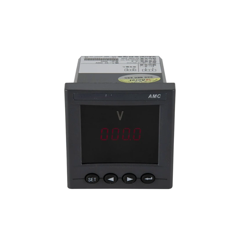 AMC72 DV/C LED display single phase dc voltage metering with RS485