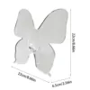 Glass Christmas Ornament Transparent Acrylic Butterfly Frame Vase Transparent Acrylic Butterfly Vase Garden Figurines Solar 6