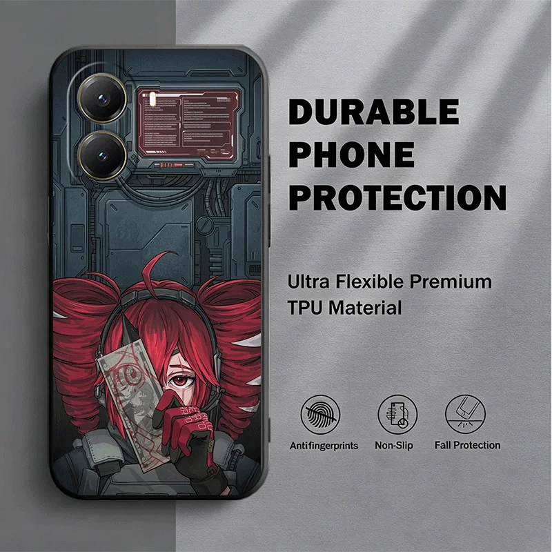Stylish K-Kasane T-Teto Themed Pattern Phone Case Cover