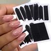 French Strip Line Nail Art Form Fringe Tip Guides Wavy Oblique Spray Template Stickers Creative Stencil DIY Manicure Tools Decor 1