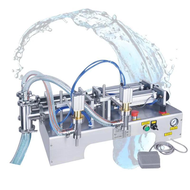 

Liquid Quantitative Filling Machine Double-Head Stainless Steel Automatic Filling Machine